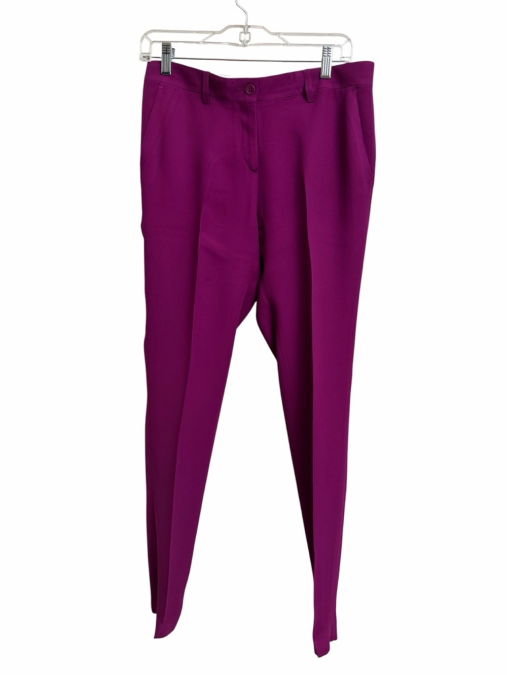 ETRO Women’s Magenta Dress Pants, Made In Italy, size 42